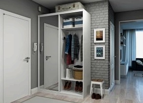 Cómo elegir un armario en el pasillo.