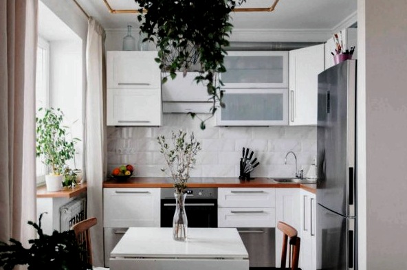 Cocinas IKEA: una solución para una cocina pequeña