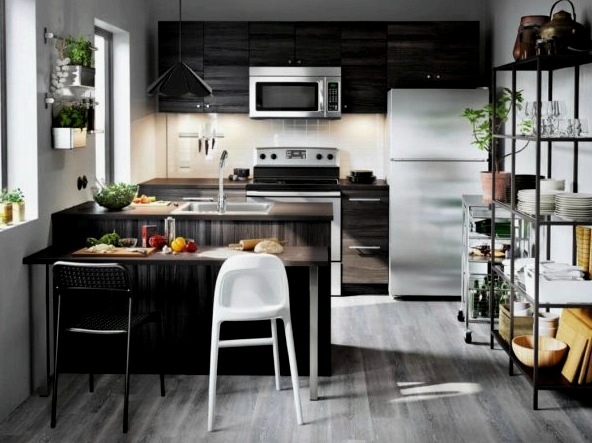 Cocinas IKEA: una solución para una cocina pequeña