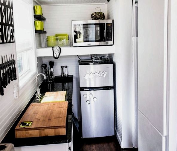 ¿Cómo organizar una cocina de 3 metros cuadrados?
