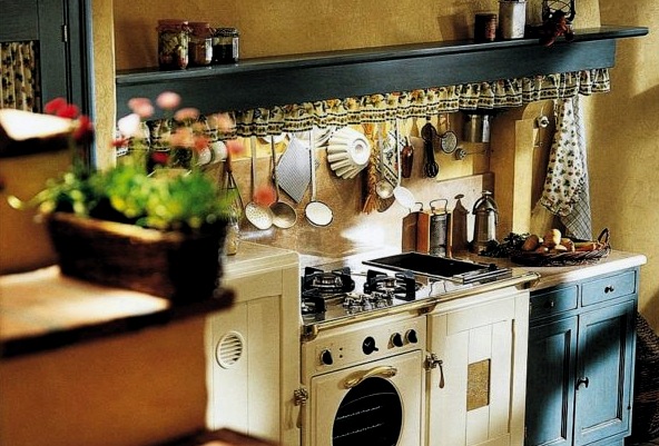 Cocina de estilo italiano: características interiores.