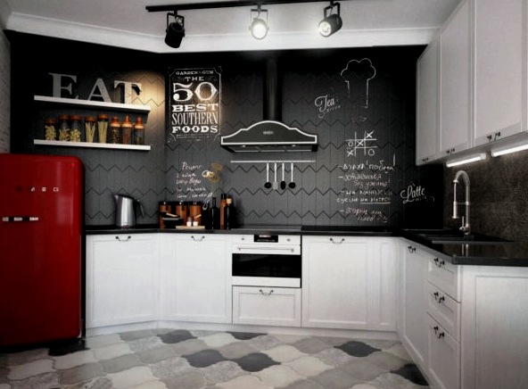 Cocina estilo loft: una encarnación exitosa de ideas de diseño.