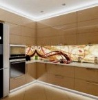 Cómo hacer un diseño de cocina competente para una sala de estar de 15 metros cuadrados.