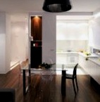 Ideas para el diseño de una cocina-sala de estar de 30 metros cuadrados.
