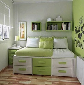 Dormitorio pequeño: cómo organizarlo de manera competente.