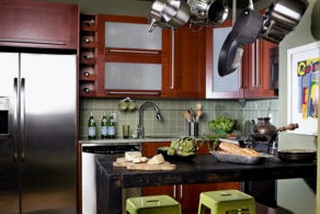 Muebles en la cocina: ejemplos de arreglos de cocina foto.