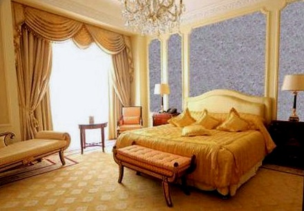 Papel tapiz para paredes en el dormitorio: cómo elegir el correcto
