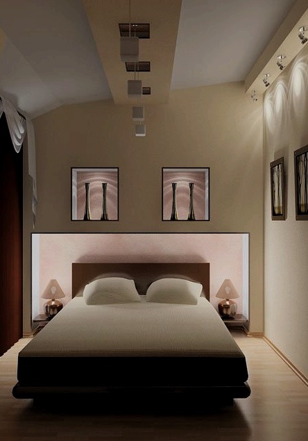 Diseño óptimo para un dormitorio estrecho.
