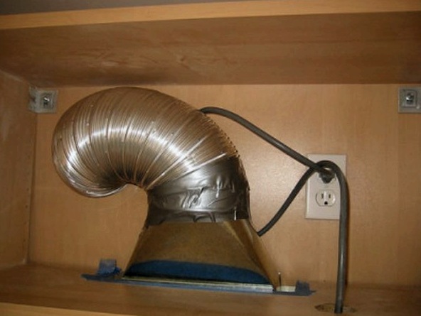 Cómo conectar correctamente la campana de la cocina a la ventilación y a la red eléctrica.