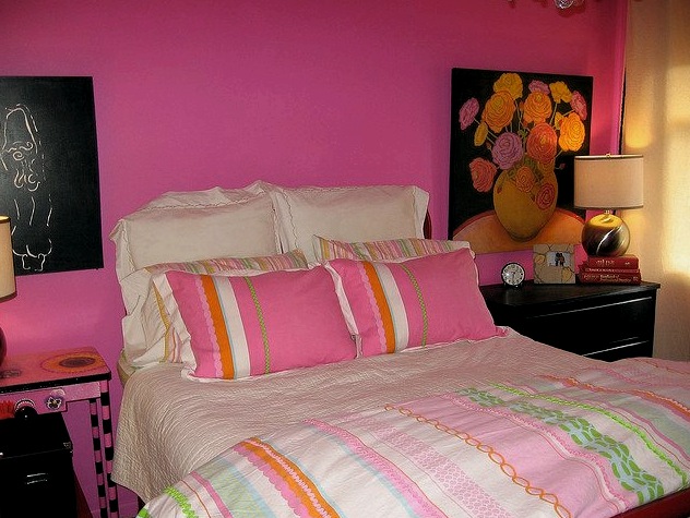 Dormitorio rosa: todos los pros y los contras