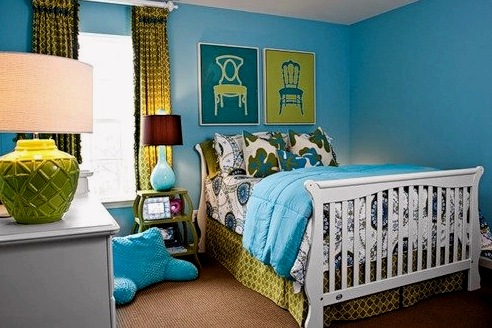 Dormitorio azul: cómo crear ligereza y tranquilidad