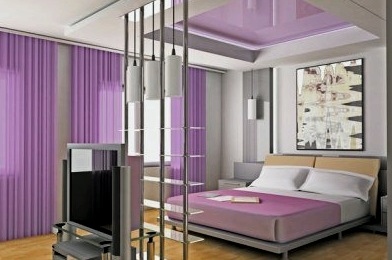 Dormitorio lila: cómo llenarlo de energía positiva