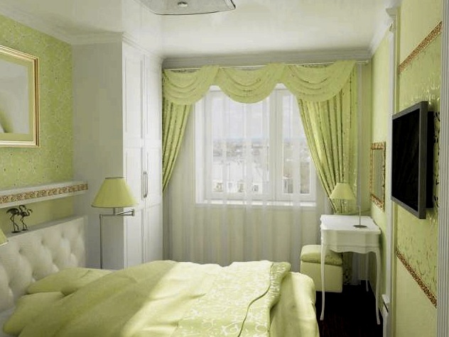 Dormitorio 9 metros cuadrados: secretos del autodesarrollo de un proyecto de diseño.
