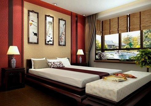 Dormitorio en estilo japonés: todos los matices del diseño.