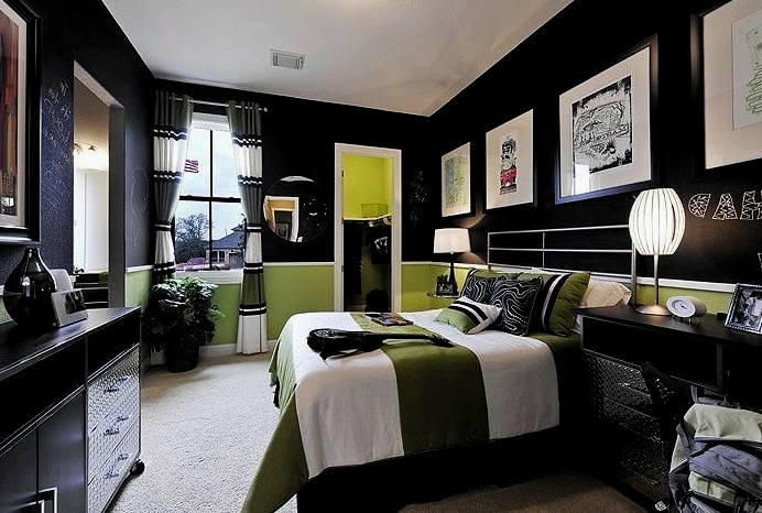 Dormitorio de un adolescente: ergonomía y comodidad.