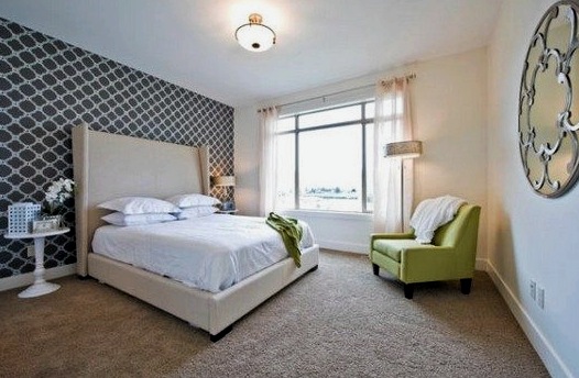 Color de papel tapiz para el dormitorio: recomendaciones del diseñador.