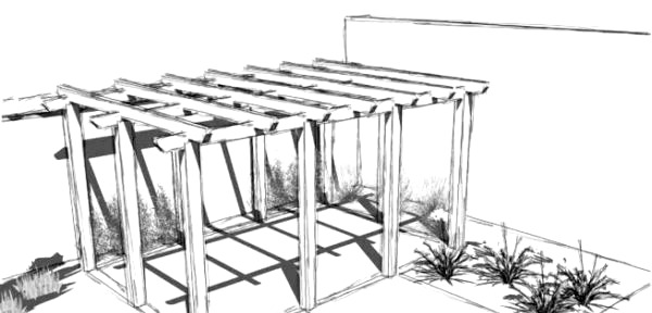 Casa de marco con techo plano: tecnología de construcción