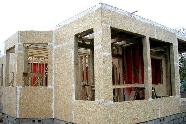 Construcción económica de casas de paneles de marco