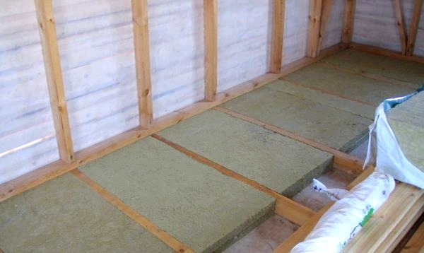 Cómo aislar el piso en una casa de marco con sus propias manos: en etapas