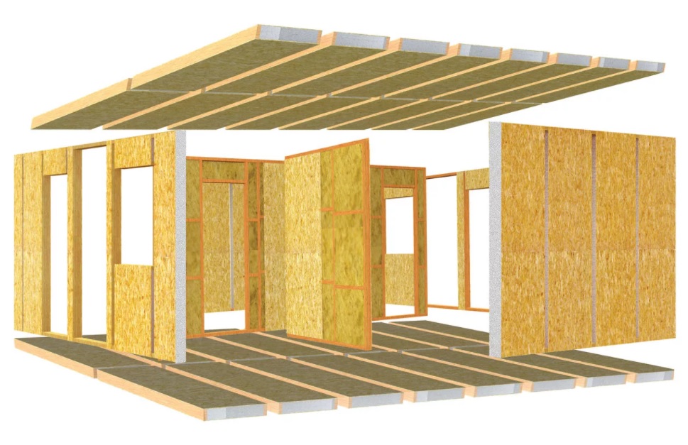 Construir una casa a partir de paneles CIP