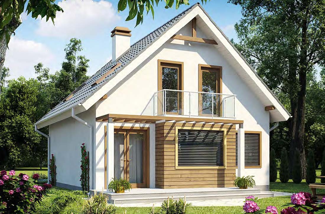 Considere los proyectos de una casa de marco 8x10 con un ático