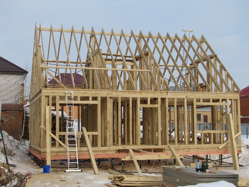 Cálculo de la estimación para la construcción de una casa de marco