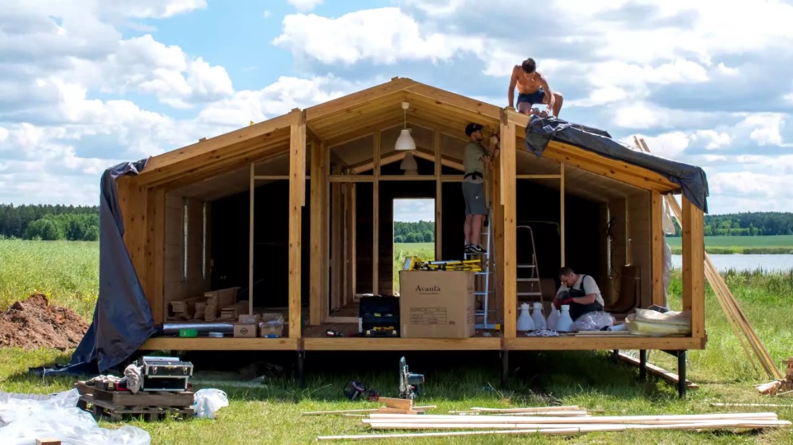 Construir una casa modular con sus propias manos