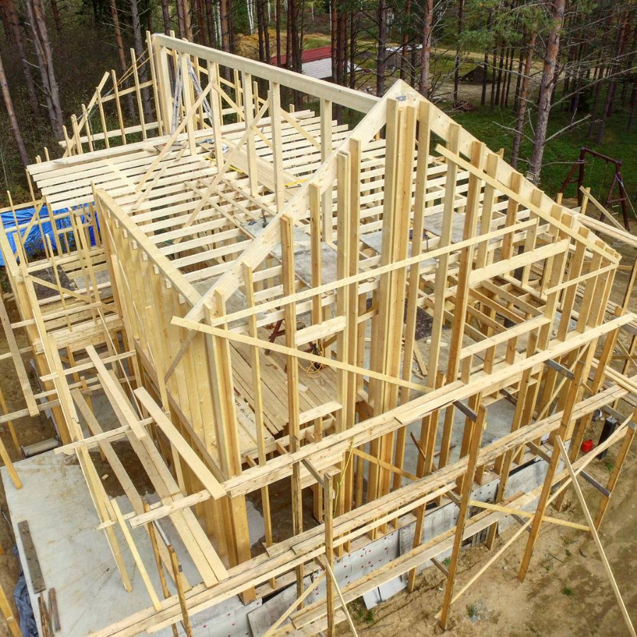 Tecnología de construcción de una casa de marco