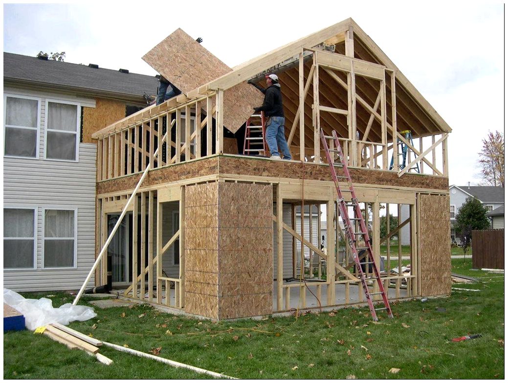 Disposición de una extensión de marco a una casa de madera con sus propias manos