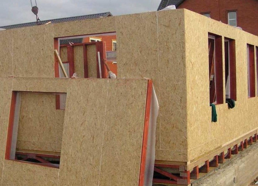 Construcción de casas de paneles de marco con sus propias manos
