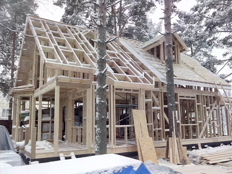 Proyectos de casas marco para la vida invernal