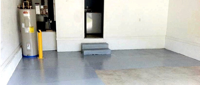 Cómo pintar un piso de concreto en el garaje