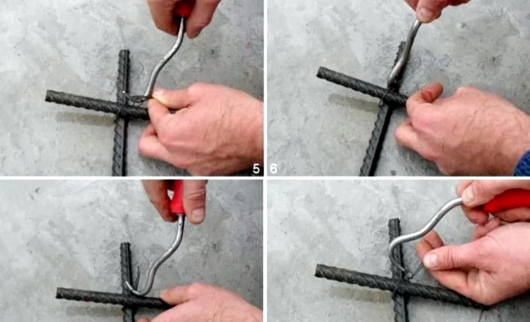 Cómo tejer barras de refuerzo con un ganchillo y una pistola: esquemas y normas actuales