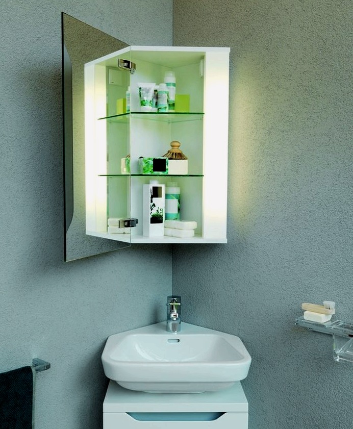 Mueble de baño con espejo