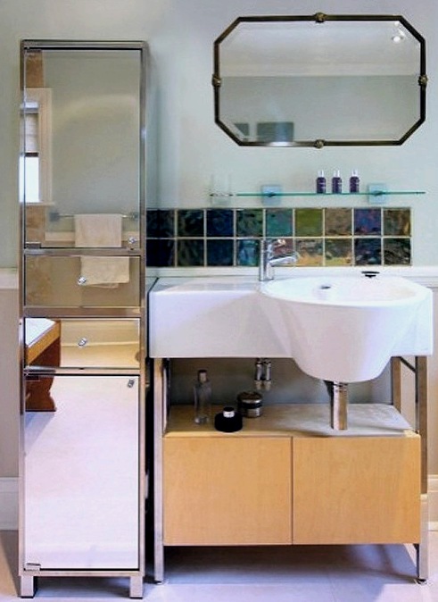 Mueble de baño con espejo