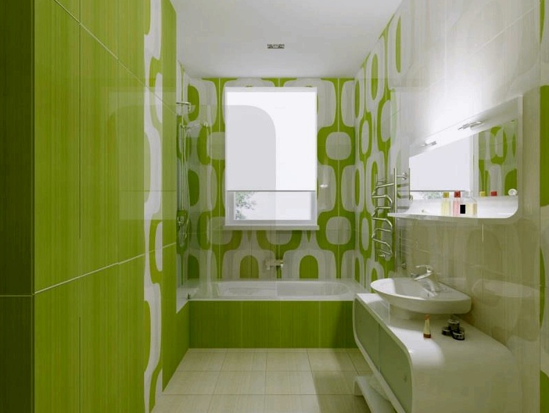 Interior de una bañera combinada con inodoro en la habitación