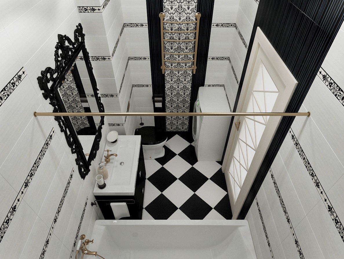 Cómo decorar un baño Art Deco