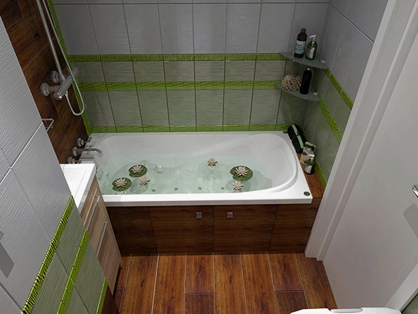 Cómo crear un diseño de baño para una habitación de 3 m2