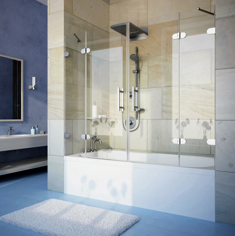 Cortinas de vidrio para baño, tipos y recomendaciones, cómo instalar