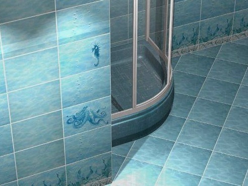 Variedades del piso del baño