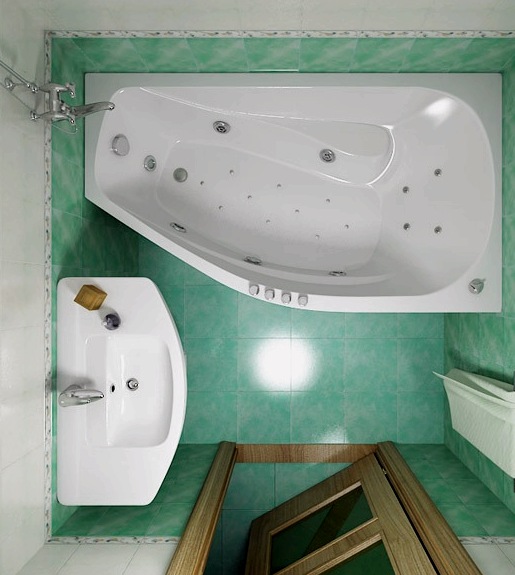 Desarrollo de diseño de baño pequeño