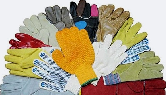 Principales tipos de guantes de trabajo