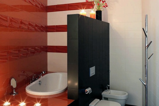 Diseño de baño moderno pequeño