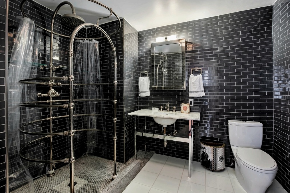Reglas de baño estilo loft, consejos profesionales