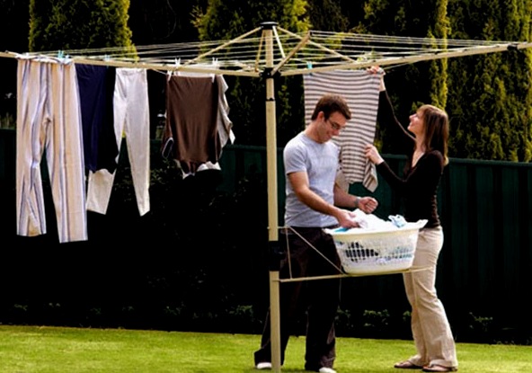 ¿Qué son las secadoras de ropa al aire libre, revisión de modelos?