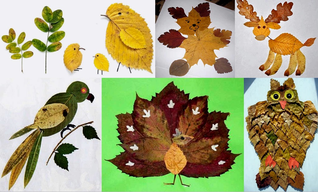 Artesanías de otoño: hacer en casa y en el camino a partir de varios materiales.