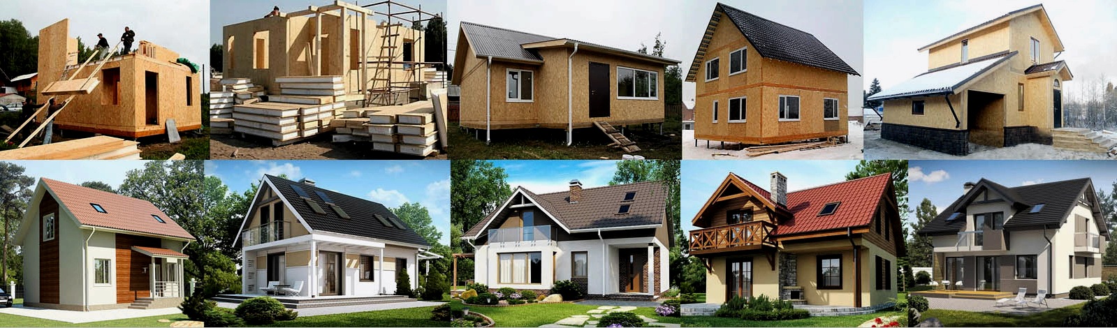 Paneles House of SIP: características clave, ventajas y desventajas, tecnología de construcción