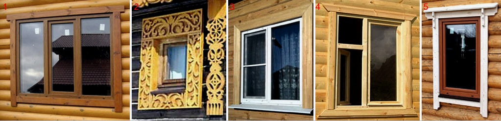Bandas de madera de bricolaje en ventanas, talladas: tipos y métodos de fabricación