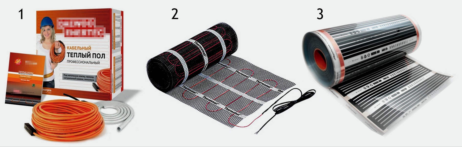 Instalación de suelo radiante eléctrico: cable y película infrarroja