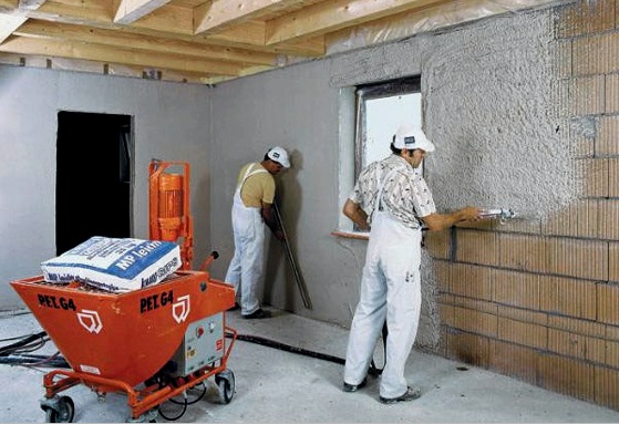 Enlucido de paredes: tipos, métodos, materiales, mezcla de mortero, tecnología de trabajo.